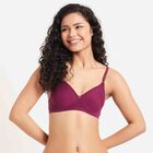 Solid Bra, वाइन, small image number null