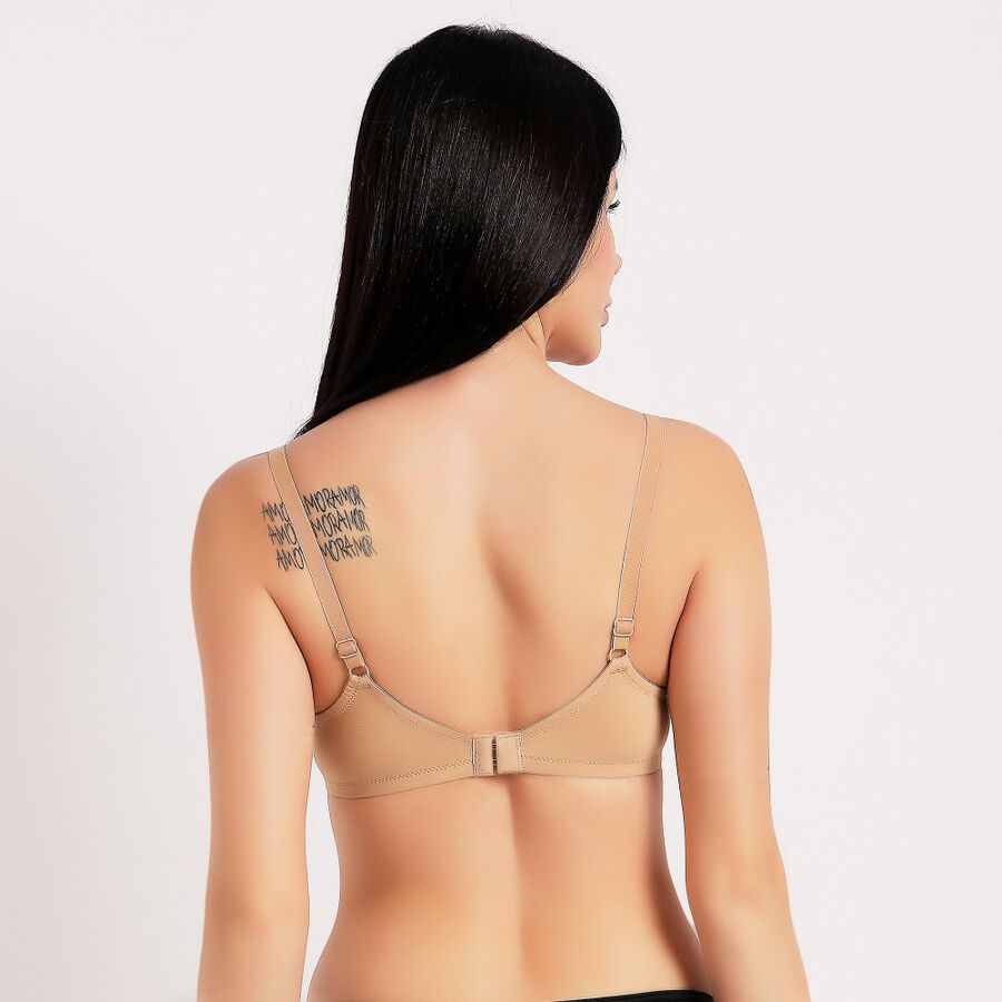 Ladies' Padded Bra, Khaki, large image number null