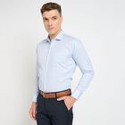 Men's Cotton Formal Shirt, हल्का नीला, small image number null
