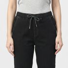 Women's Dark Grey Slim Fit Stretchable Jeans, गहरा ग्रे, small