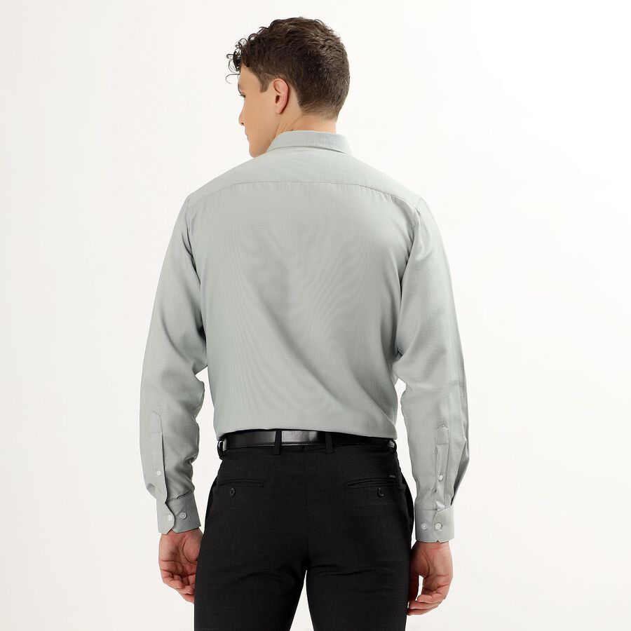 Men's Regular Collar Formal Shirt, Light Green, large image number null