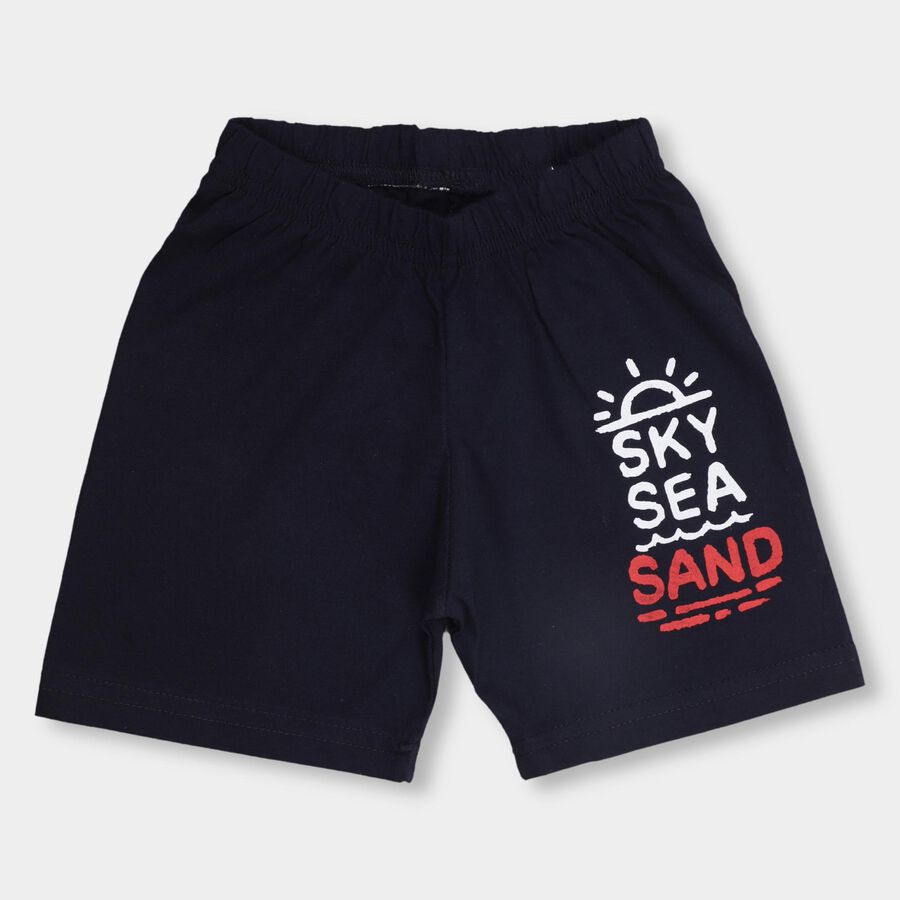 Boys' Bermudas , Navy Blue, large image number null