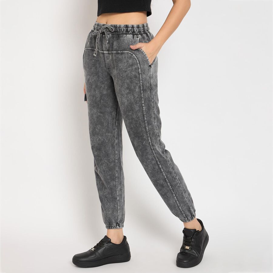 Ladies' Track Pants, Black, large image number null