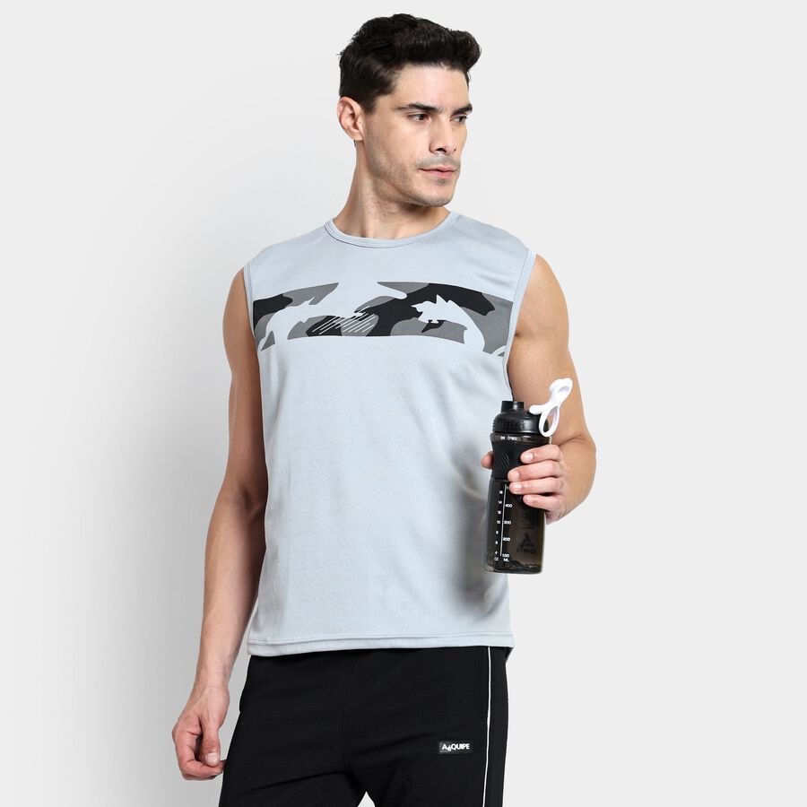 Men's T-Shirt, Light Grey, large image number null