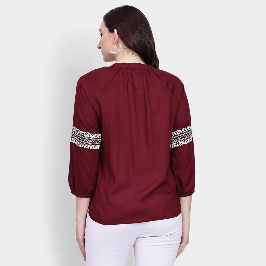 Ladies' Top , Wine, large image number null