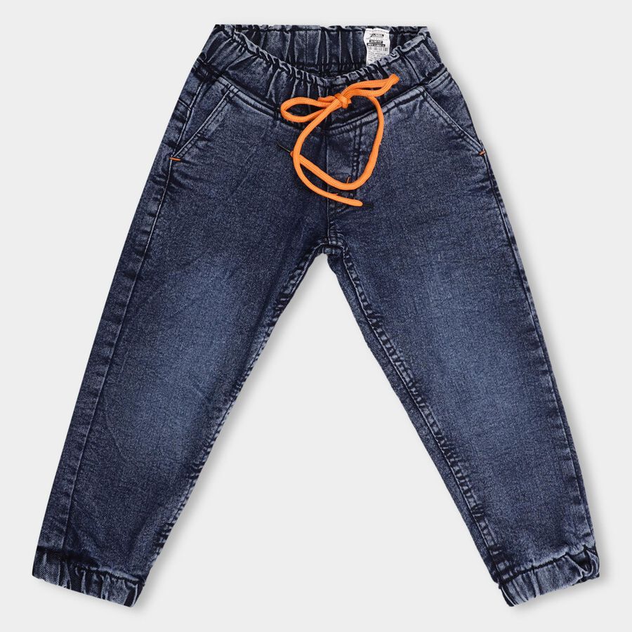 Boys' Jeans, मध्यम नीला, large image number null