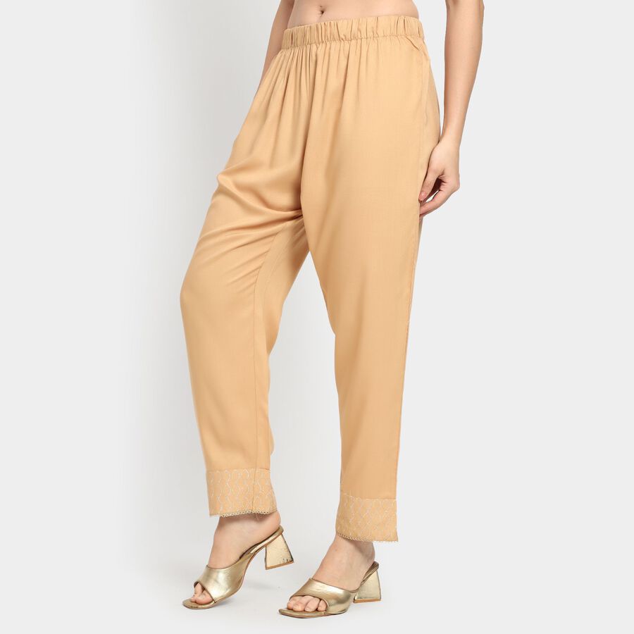 Ladies' Palazzos, गहरा पीला, large image number null
