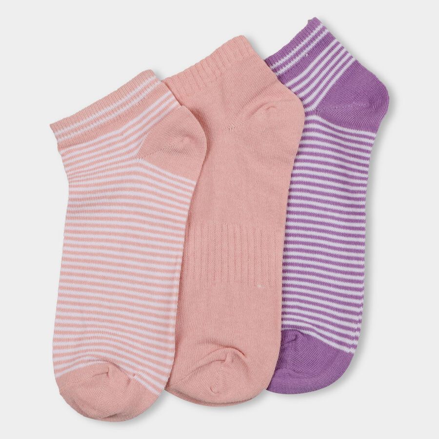 Ladies' Socks (Pack of 3), चुनिंदा, large image number null