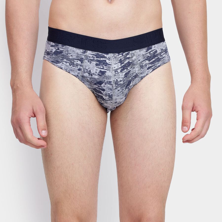 Men's Briefs, Light Grey, large