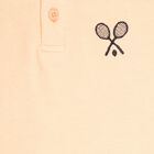 Boys Solid T-Shirt, Peach, small image number null