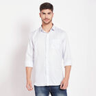 Checks Formal Shirt, White, small image number null