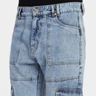 Men's 100% Cotton Jeans, Light Blue, small image number null