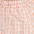 Infant Girls' 100% Cotton Short Set, Peach, small