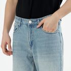 Men's Light Blue Straight Fit Jeans, Light Blue, small image number null