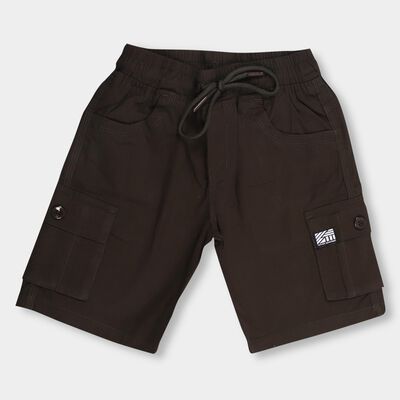 Boys' 100% Cotton Cargo Bermuda