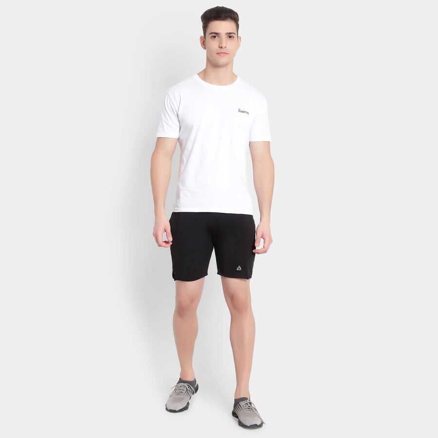 Cut & Sew Active Bermuda, Black, large image number null