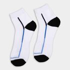 Men's Socks (Pack of 2), काला, small