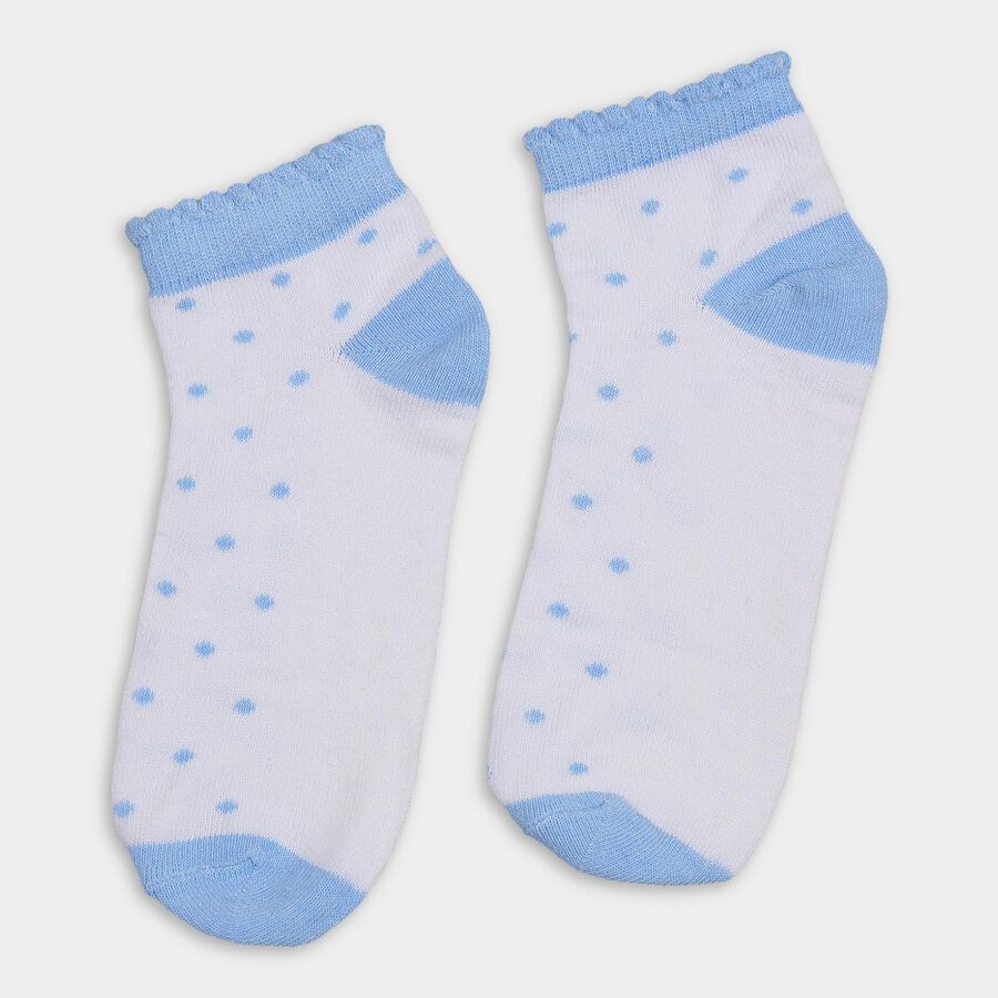 Girls' Socks, हल्का नीला, large image number null