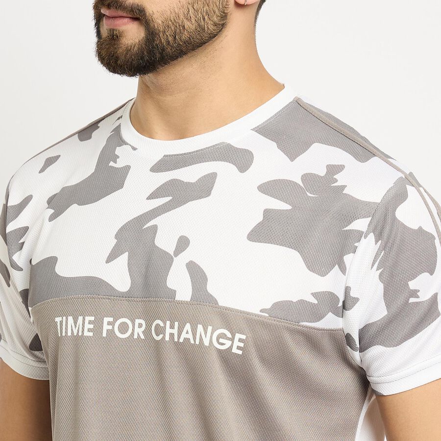 Men's Drifit T-Shirt, हल्का ग्रे, large image number null