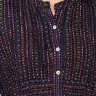 Ladies' Kurta, Navy Blue, small image number null