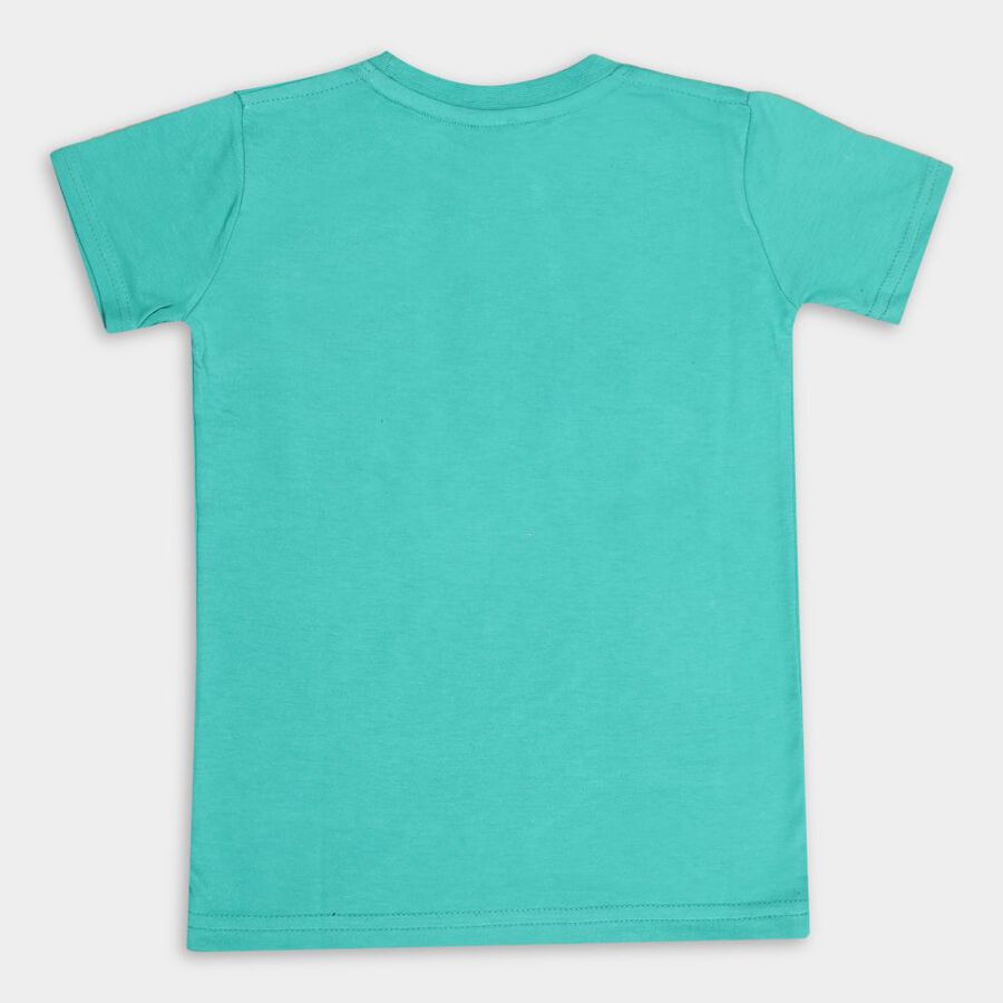 Boys T-Shirt, गहरा हरा, large image number null