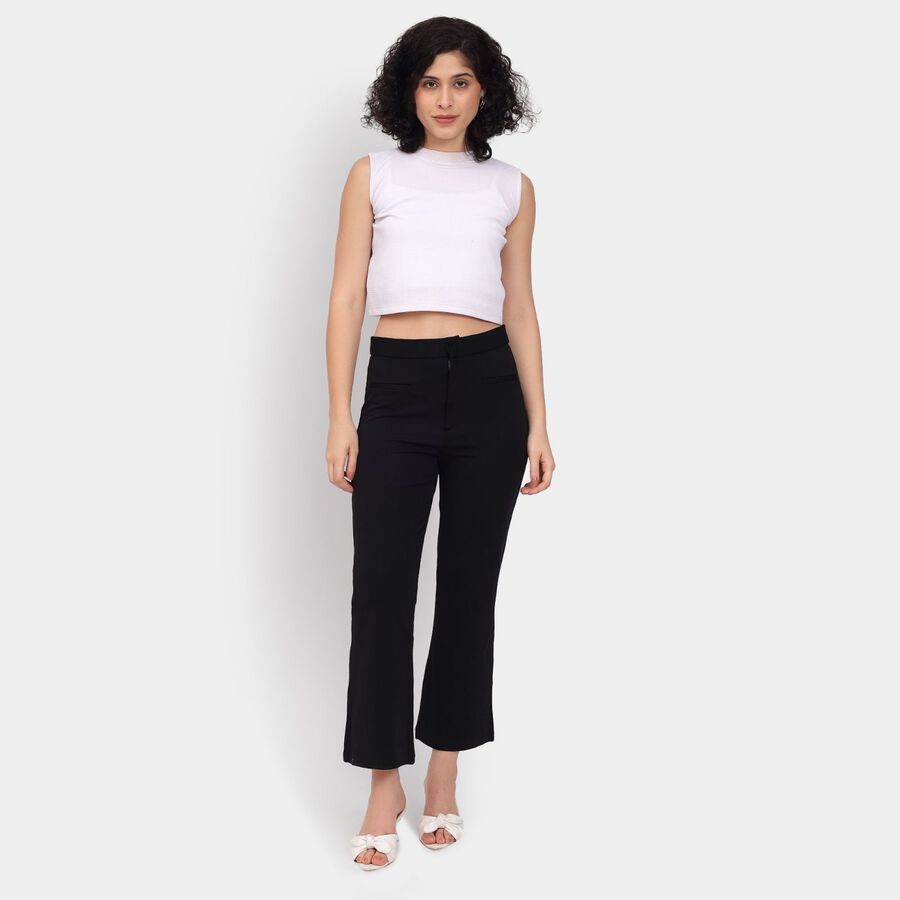 Ladies' Trousers, Black, large image number null