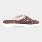 Womens Moulded Sliders, वाइन, small image number null