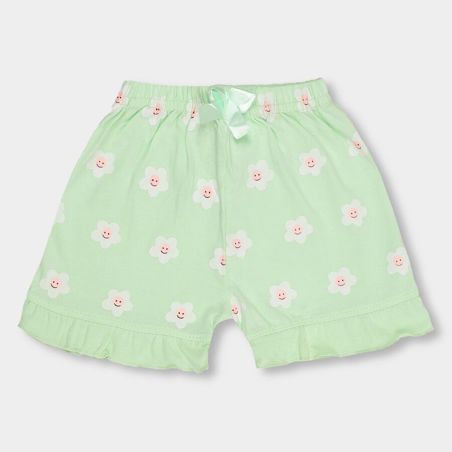 Infants' 100% Cotton Half Pant, गुलाबी, large image number null