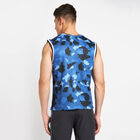 All Over Print Sleeveless T-Shirt, Navy Blue, small image number null