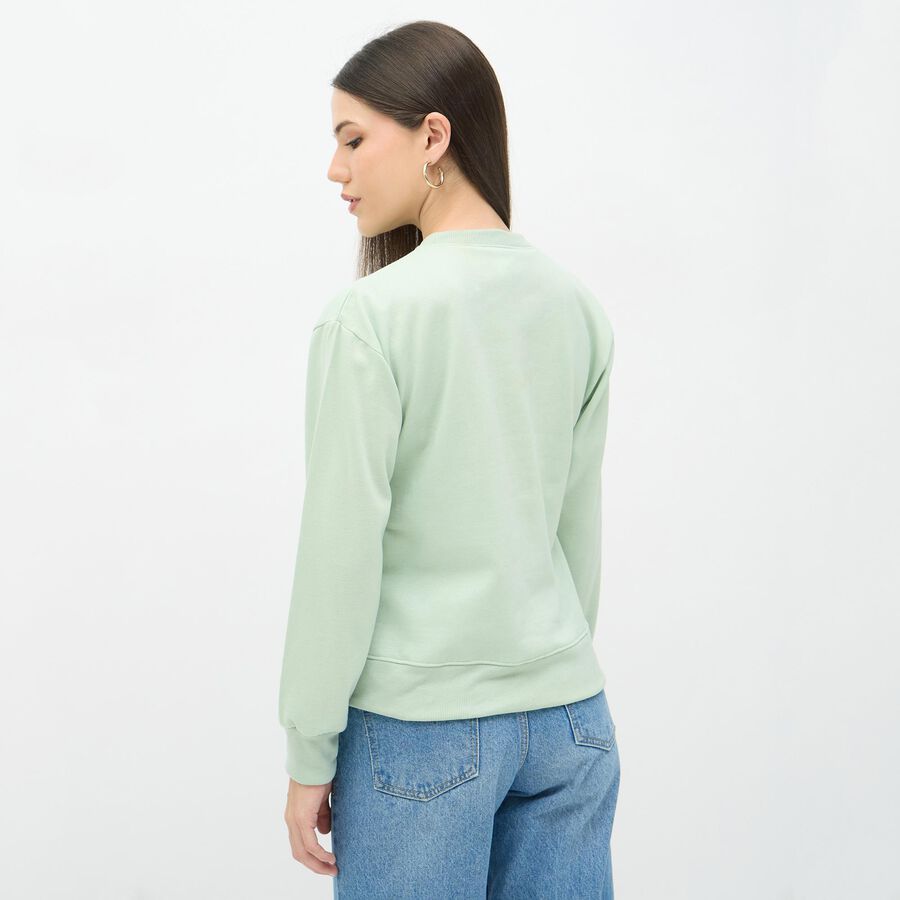 Ladies' Sweatshirt, हल्का हरा, large image number null
