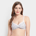 Printed Non-Padded Bra, Purple, small image number null