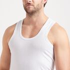 Solid Vest, White, small
