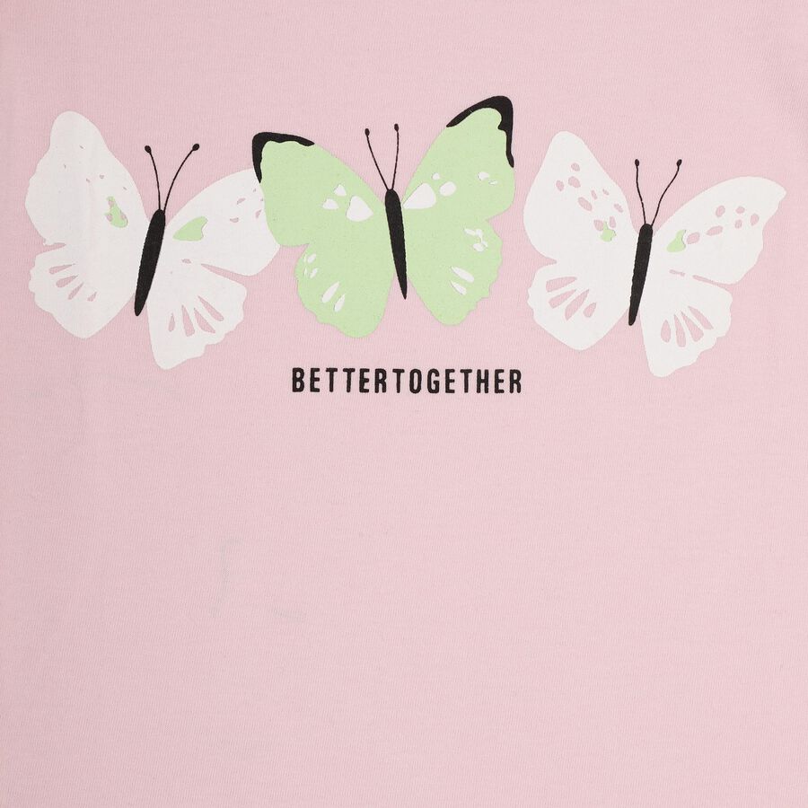 Girls' T-Shirt , Light Pink, large image number null