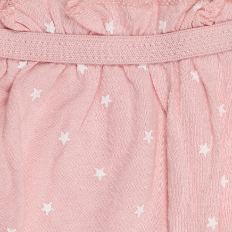Girls' 100% Cotton Bloomer , Light Pink, large