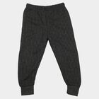 Girls' Charcoal Long Johns Thermal, चारकोल, small