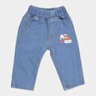 Infants Basic Wash Elasticated Jeans, Mid Blue, small image number null