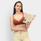 Ladies' Bra , Brown, small image number null