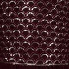 Girls Deep Maroon Sleeveless Embroidered Top and Sharara Fusion Set with Dupatta, Wine, small image number null