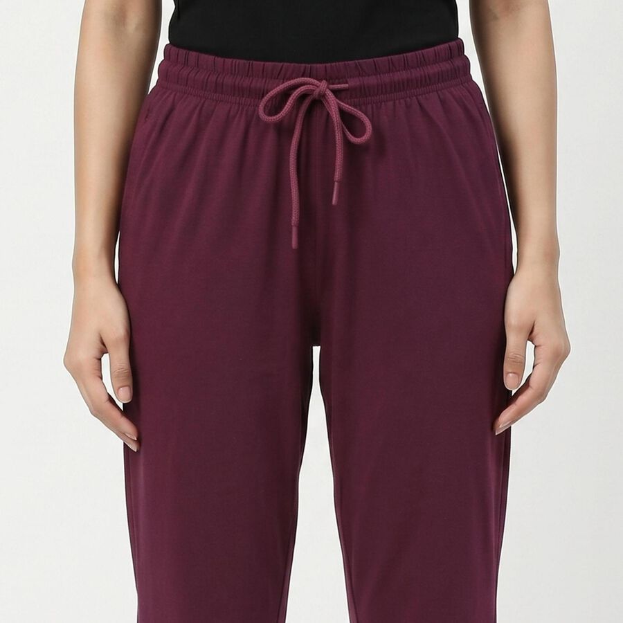 Ladies' Track Pants, Purple, large