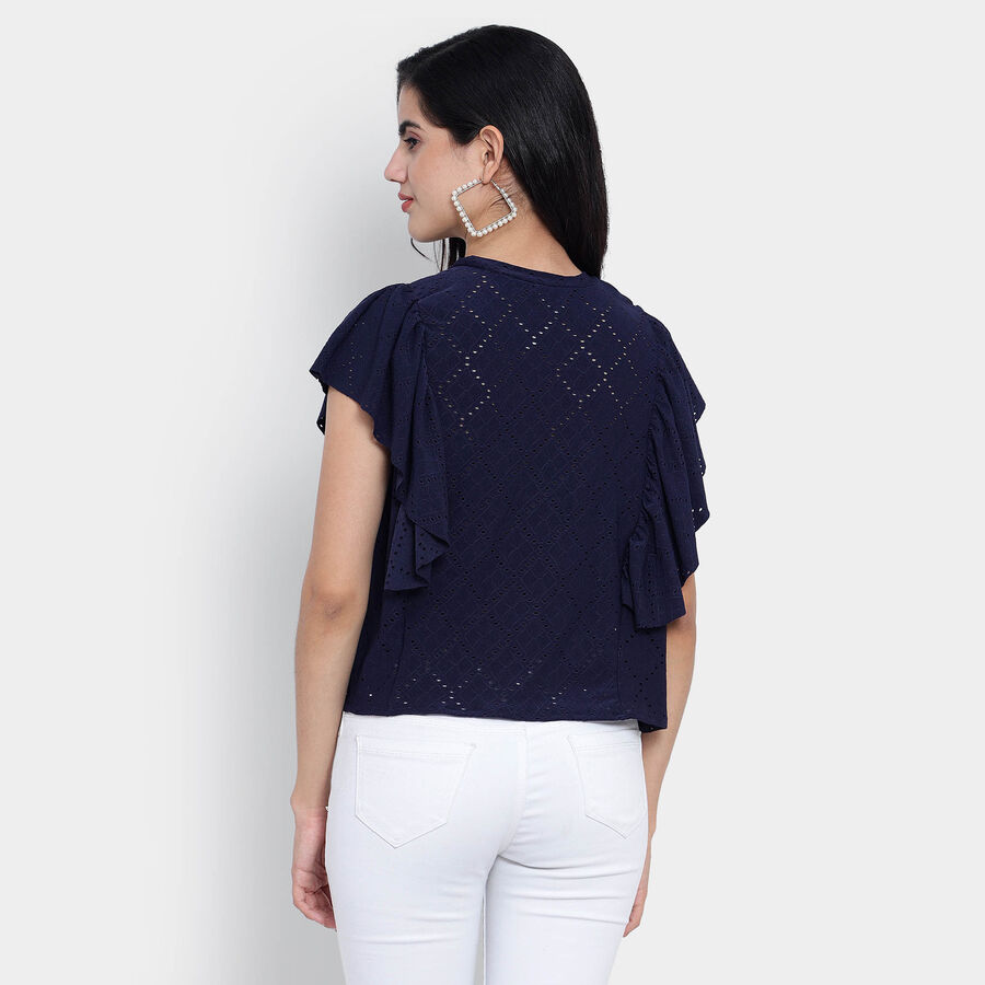 Solid Top, Navy Blue, large image number null