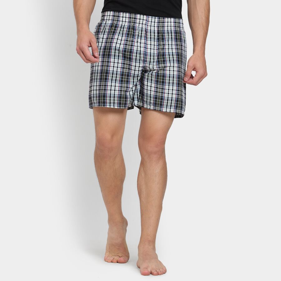 Men's Boxers, White, large