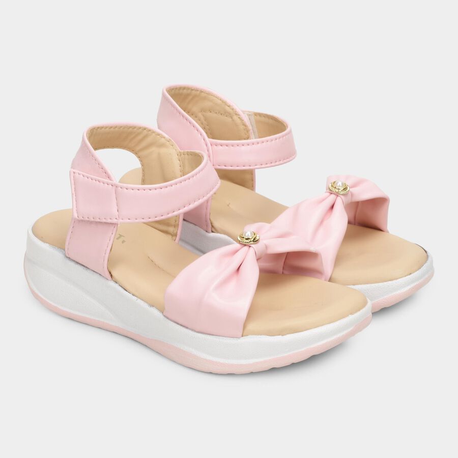 Girls' Sandal, Pink, large image number null