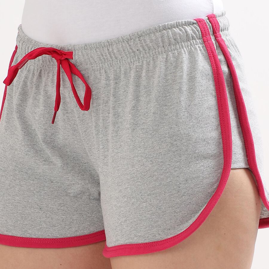 Ladies' Shorts , Melange Light Grey, large