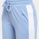Cut & Sew Regular Joggers, Light Blue, small image number null