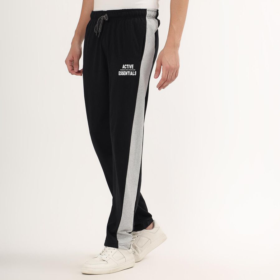 Men's Basic Track Pants , Black, large image number null