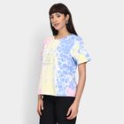 Ladies' 100% Cotton Round Neck T-Shirt , Pink, small image number null