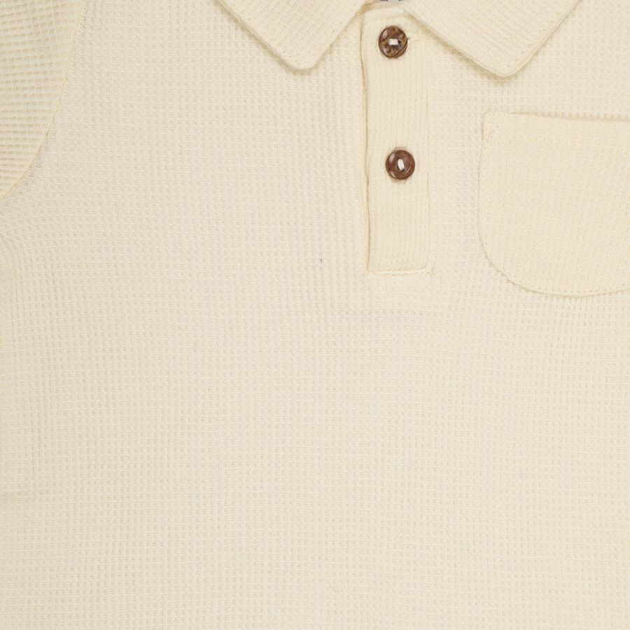Infants' 100% Cotton Baba Suit , Beige, large