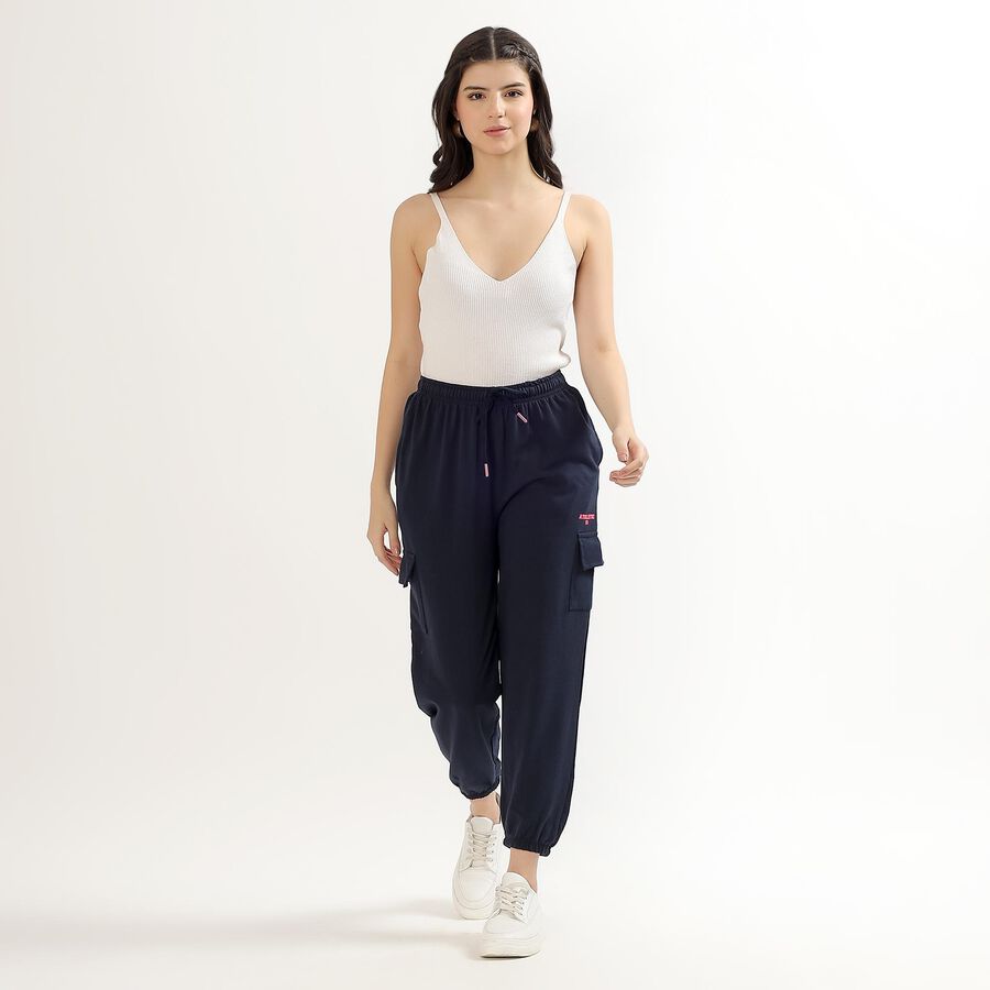 Ladies' Regular Track Pants , Navy Blue, large image number null