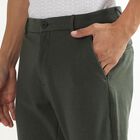 Men's Slim Fit Cross Pocket Casual Trousers, ओलिव, small image number null