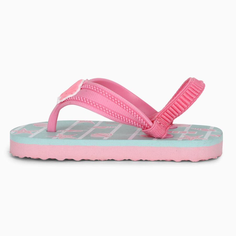 Kids Blue Flip-Flop Slippers, Blue, large